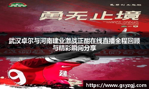 武汉卓尔与河南建业激战正酣在线直播全程回顾与精彩瞬间分享
